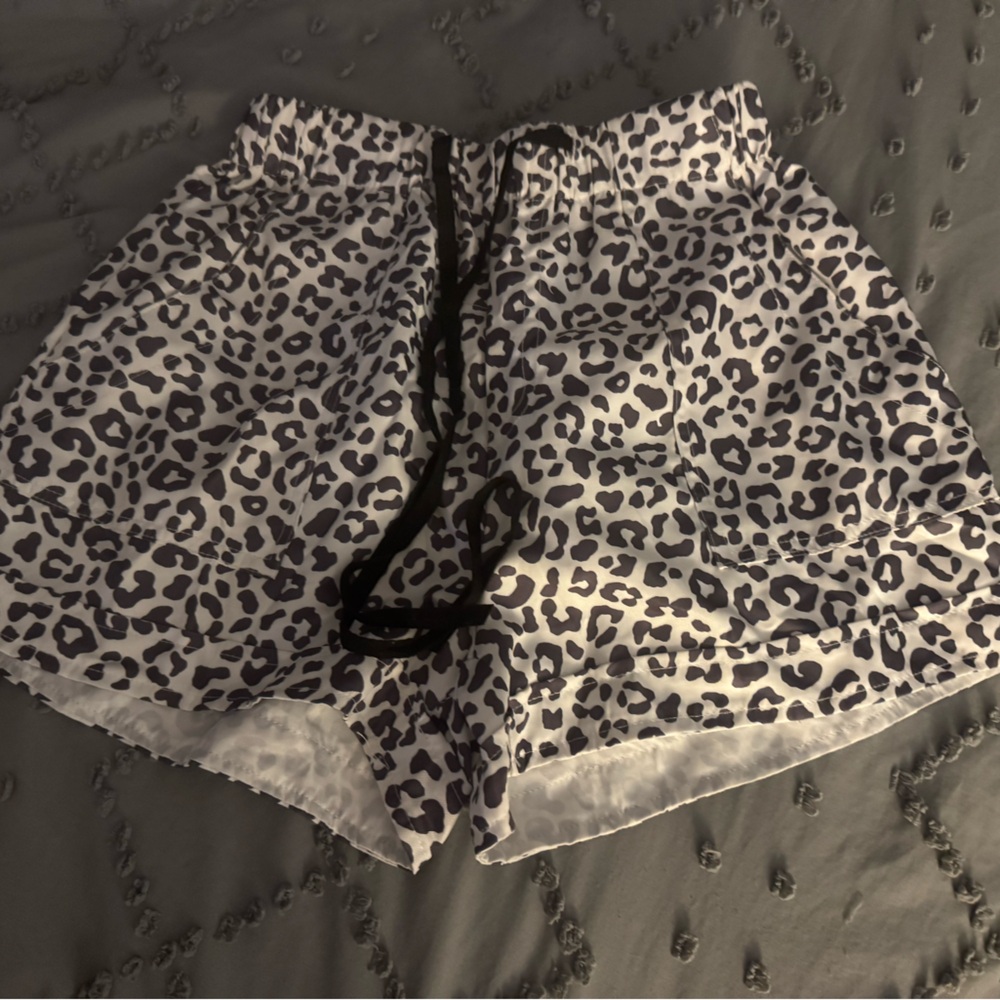 Leopard Print Women's Shorts